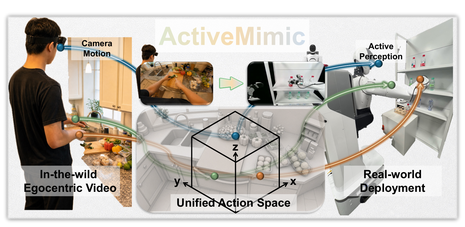 Overview of ActiveMimic: Egocentric Video Pretraining with Active Perception
